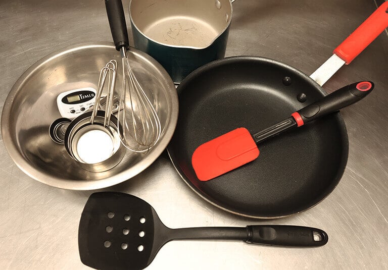 Tools Needed for keto scrambled eggs Recipe