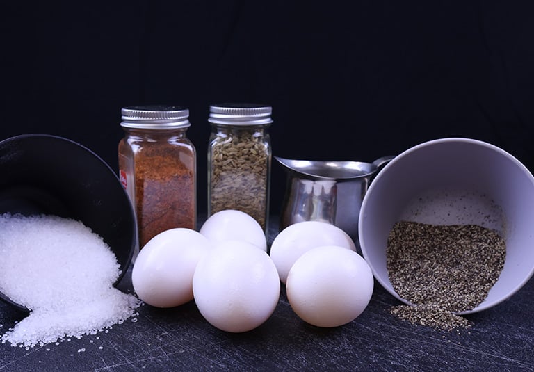 Recipe Ingredients for paleo scrambled eggs