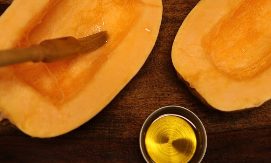 Spaghetti Squash Brushing Oil