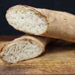 Quick French Bread/Baguette Recipe - Ready in 90 min!