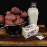 Rustic Skin On Mashed Potatoes Recipe
