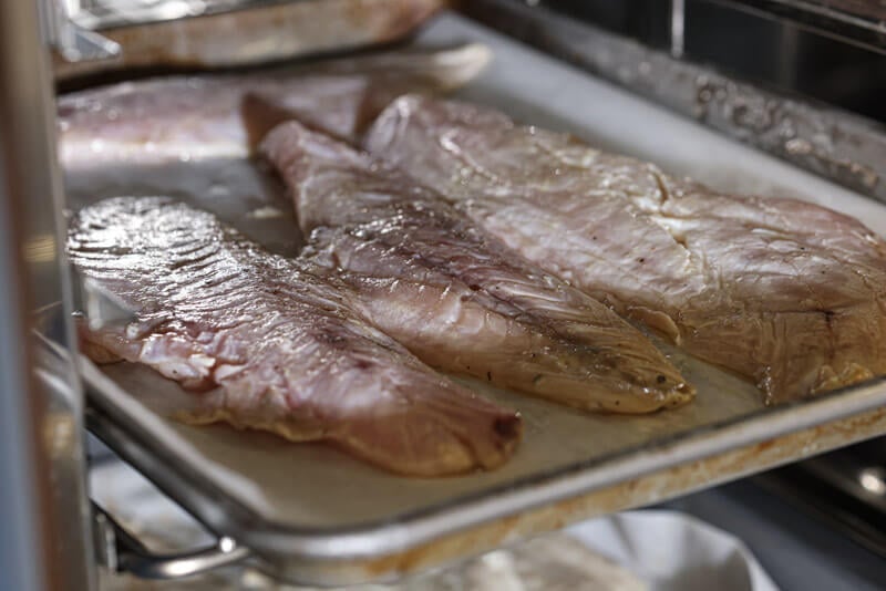 The baked Rockfish