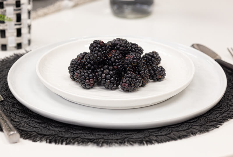 blackberries