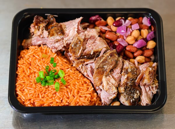 Keto carnitas with guacamole
