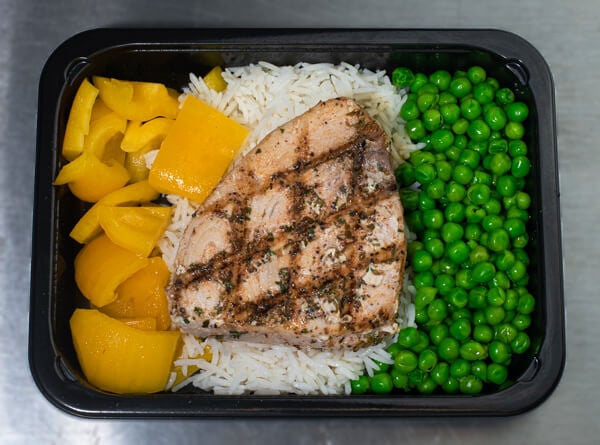 Crohn's Swordfish w/Yellow Pepper