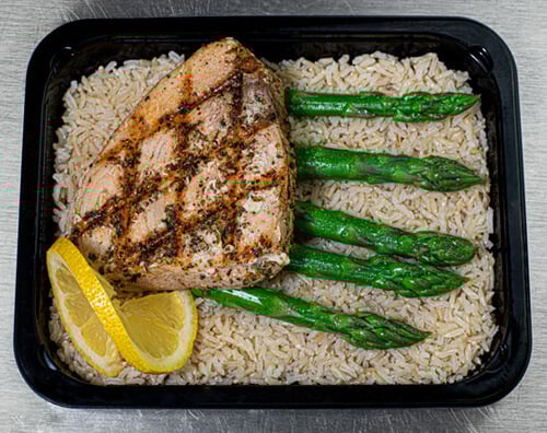 Diabetic Swordfish Meal