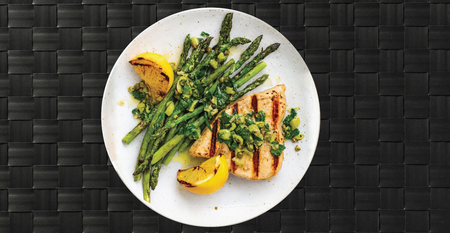 Low Carb Swordfish Chimichurri