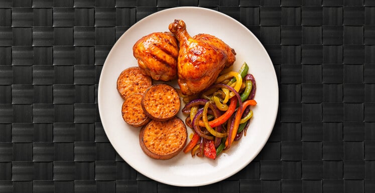 Turkey and peppers meal
