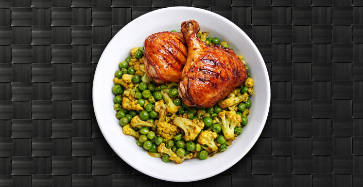 AID Chicken and Peas