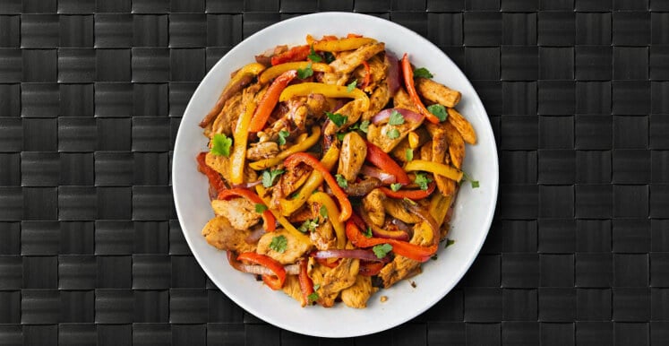 Low Cholesterol Chicken Fajitas