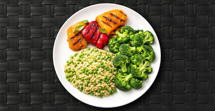 Low Cholesterol Couscous Peppers