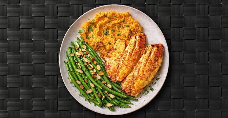 White Fish w Yam Mash